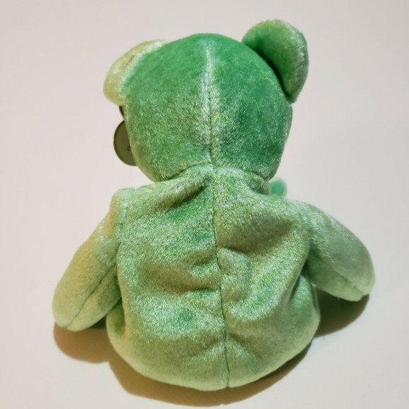 Ty Beanie Babies KICKS Soccer Football Bear - Picture 2 of 9